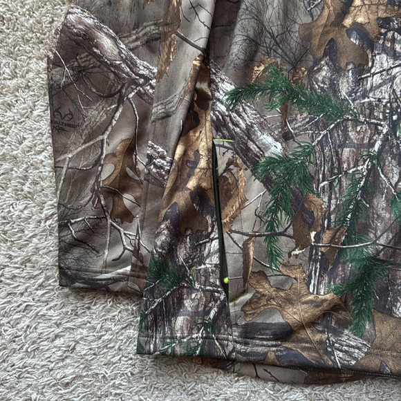 EUC Men’s Under Armour RealTree Xtra Scent Control Fleece Lined Camo Jacket XXL - Picture 3 of 10